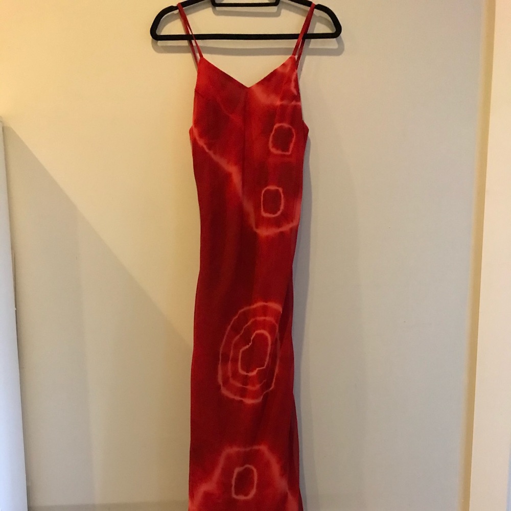 SOLD IN PERSON Full length lava lamp dress